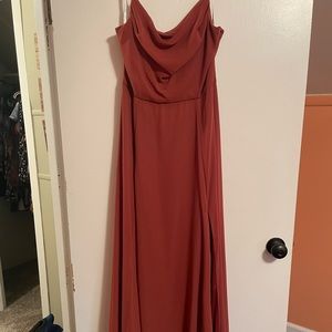 David’s bridal color cinnamon size 12